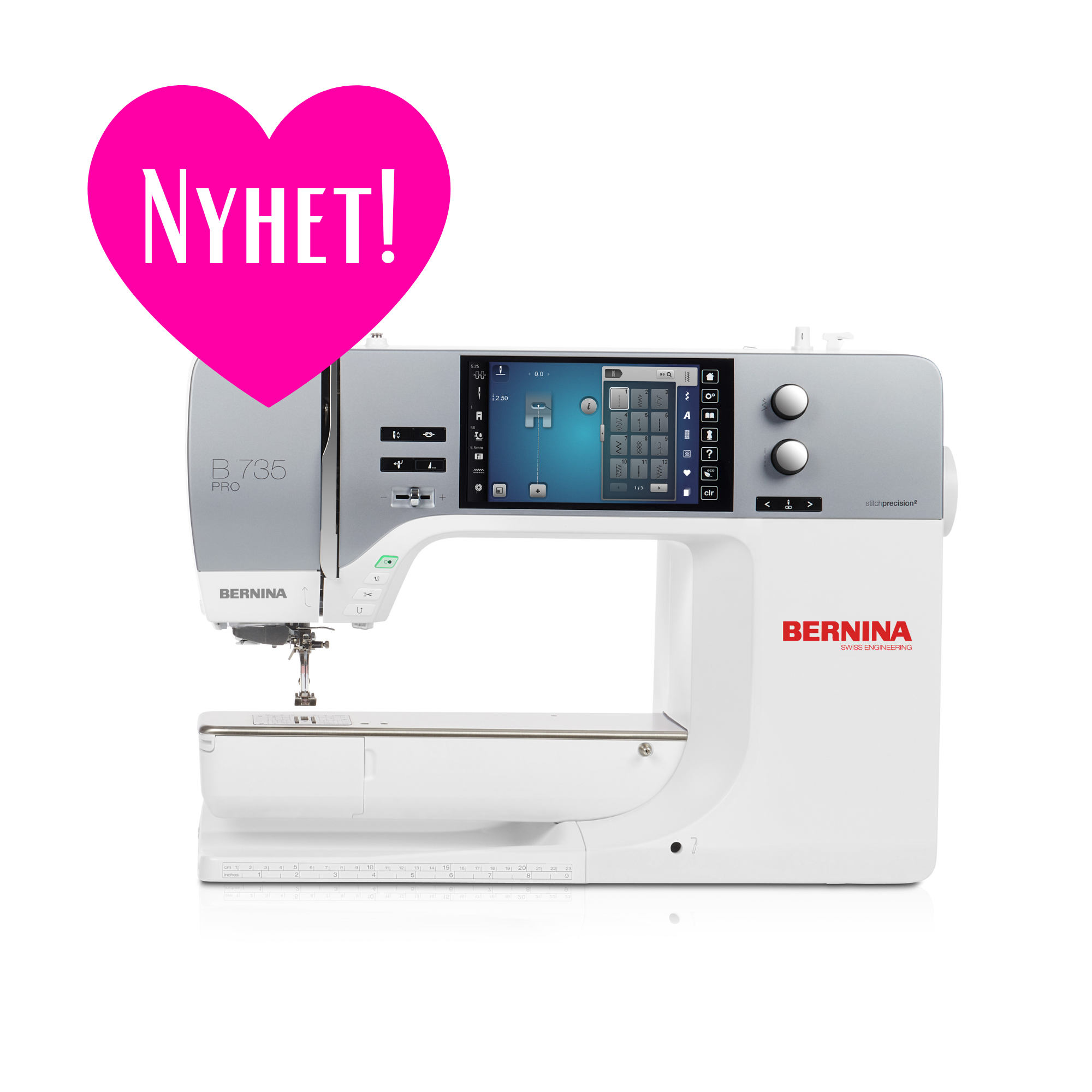 Ny BERNINA 735 Pro