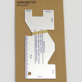 Sømometer metal 4 x 10.4cm