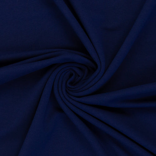 Ny French Terry - Mørk Blå 596