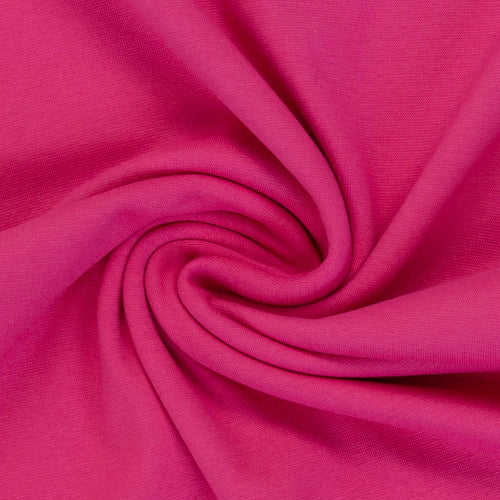 Ny Rundstrikket Ribb - Fuksia 935