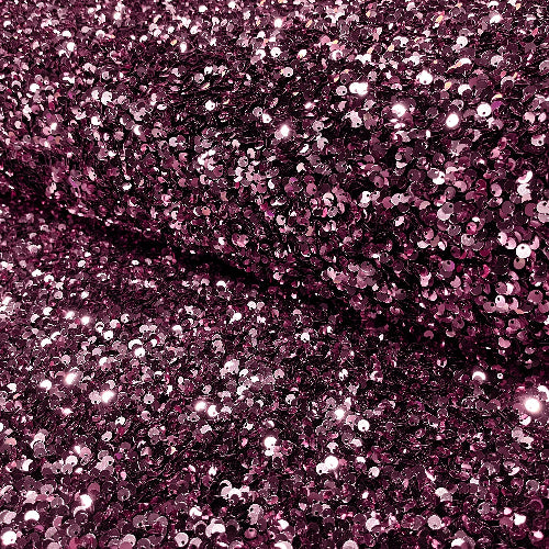 Paljettstoff - Rosa, med god stretch