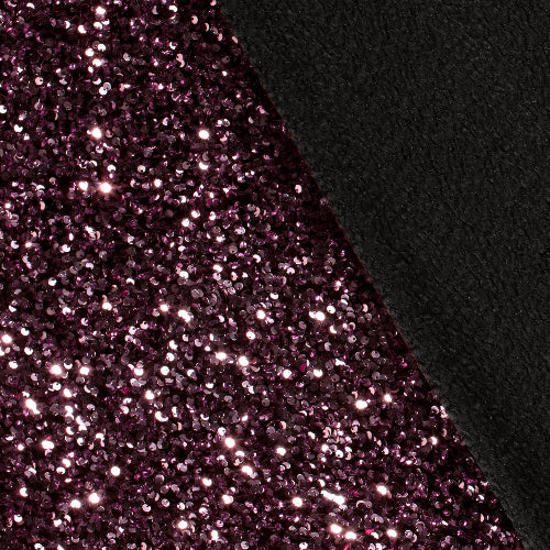 Paljettstoff - Rosa, med god stretch
