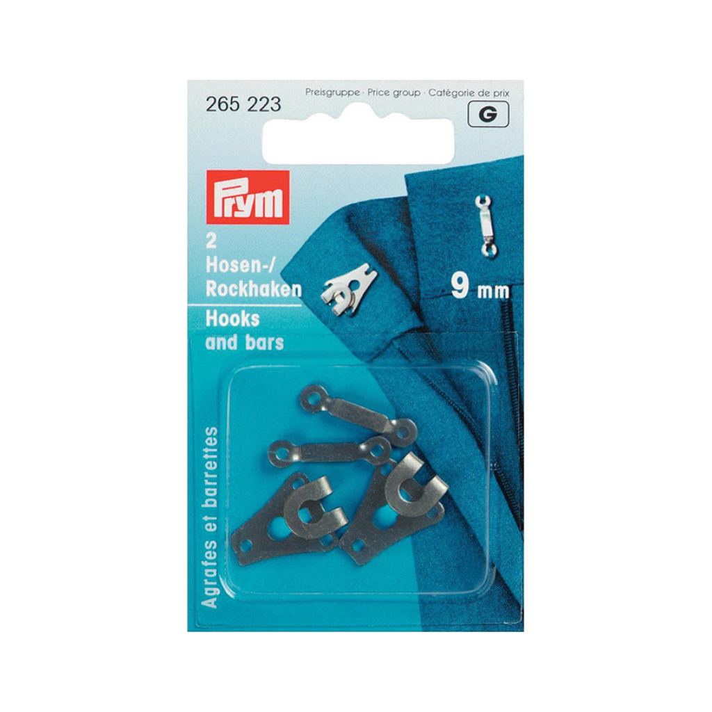 Prym Hekter 9mm – 2stk sort