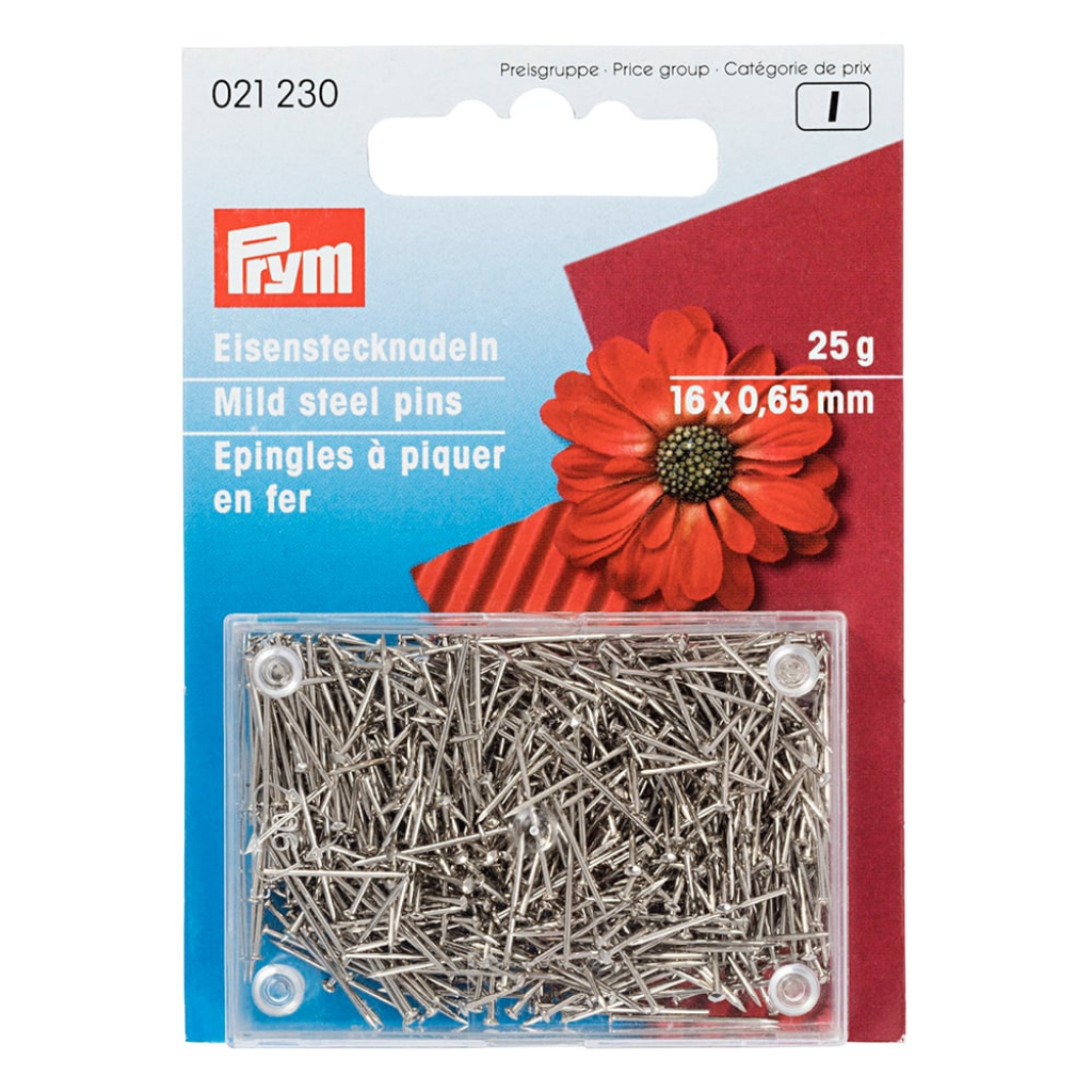 Prym Knappenåler 16mm 25g – Sølv