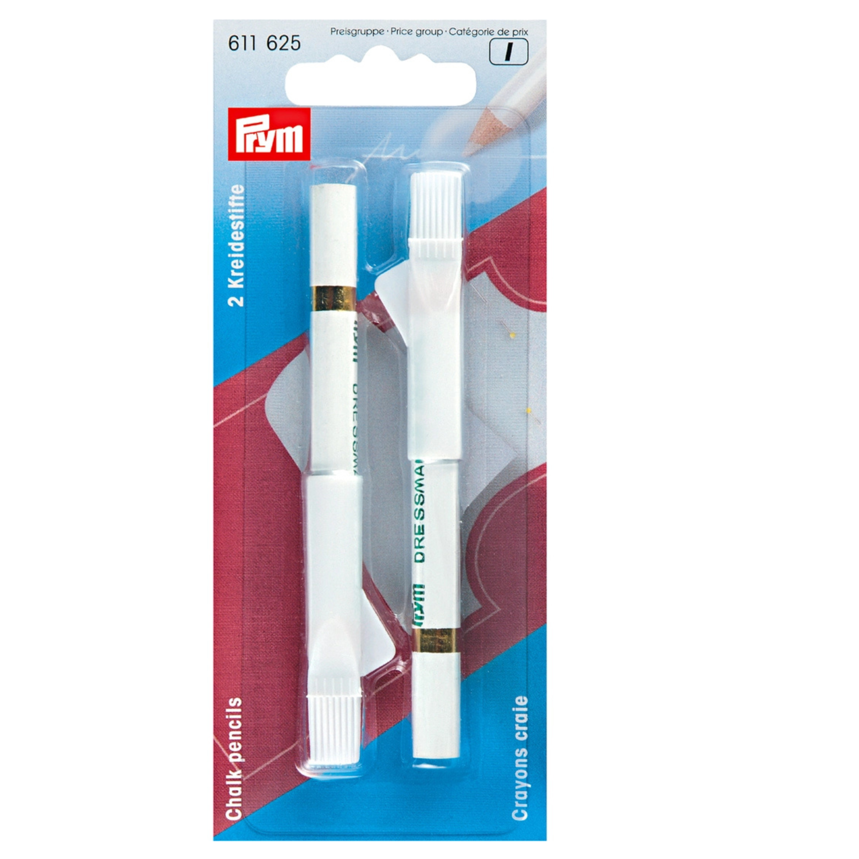 Prym Krittpenner – 2stk hvit