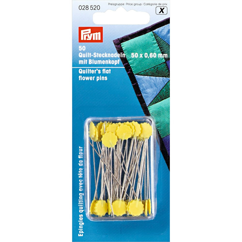 Prym Quilte Knappenåler 0.6 x 50mm 50 stk.