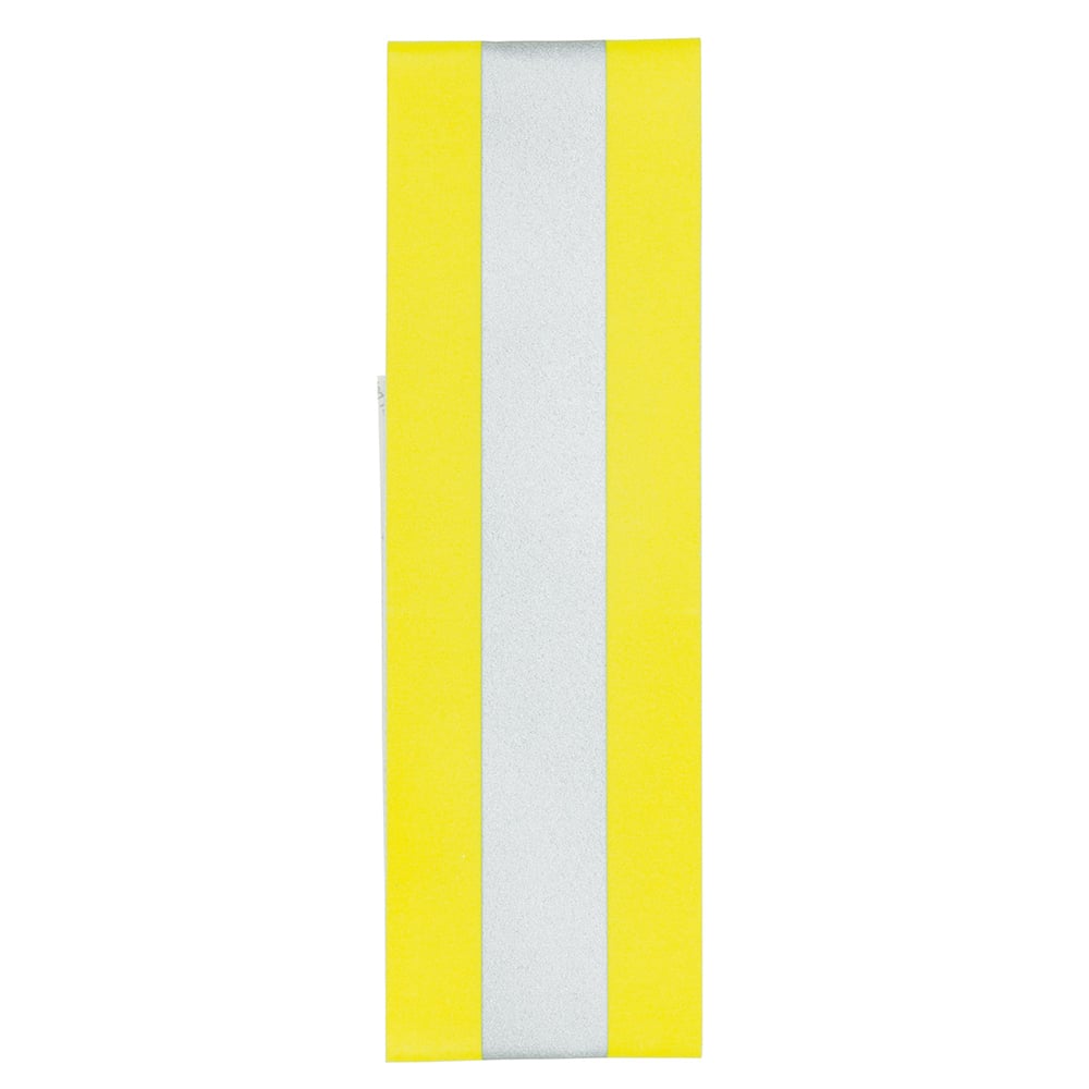 Prym Reflex Tape Selvklebende 40cm – 50mm – Neongul/sølv