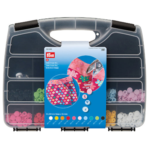 Prym Love – Plast Trykknapper 12,4mm, i stor eske