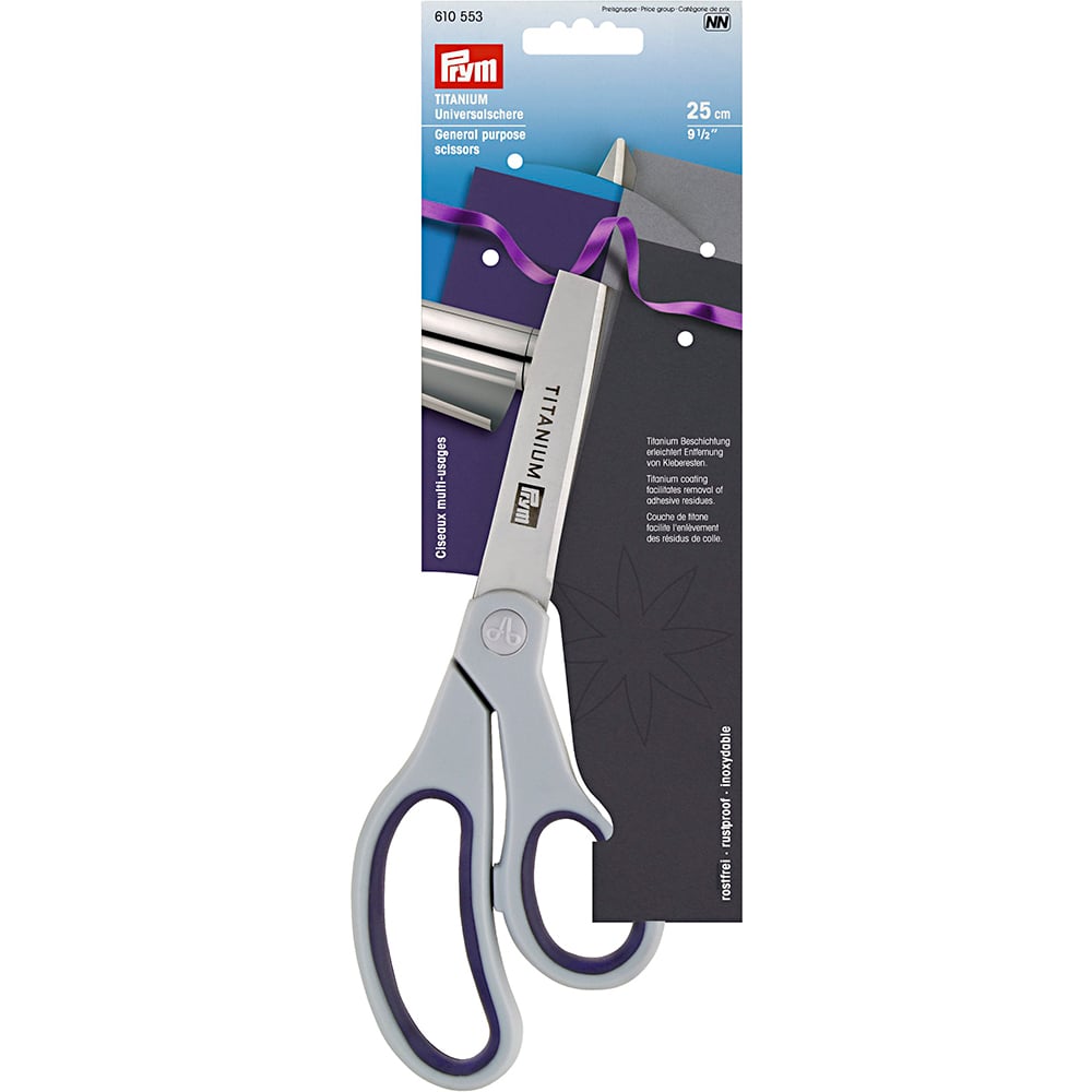 Prym Universalsaks Titanium – 25cm – Grå rustfri