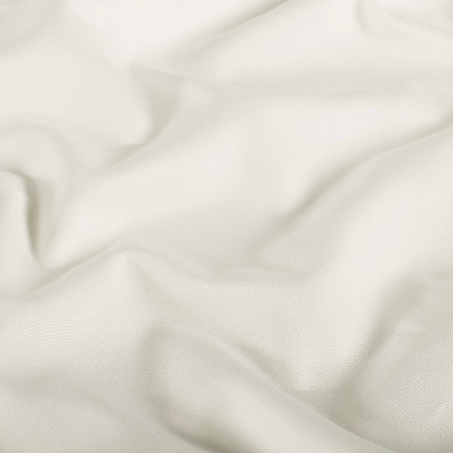 Sateng Bomull - Ensfarget offwhite