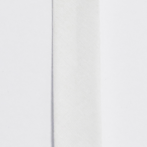 Skråbånd Bomull - Offwhite 3meter x 20mm