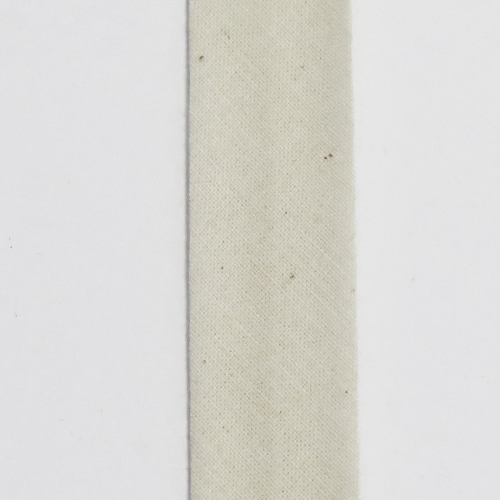 Skråbånd Bomull - Ubleket 3meter x 20mm