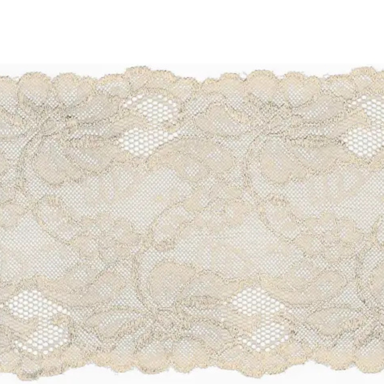 Stretchblonde Offwhite 15cm