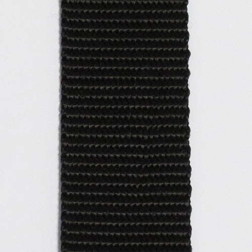 Syntetisk Webbing (25mm), Svart