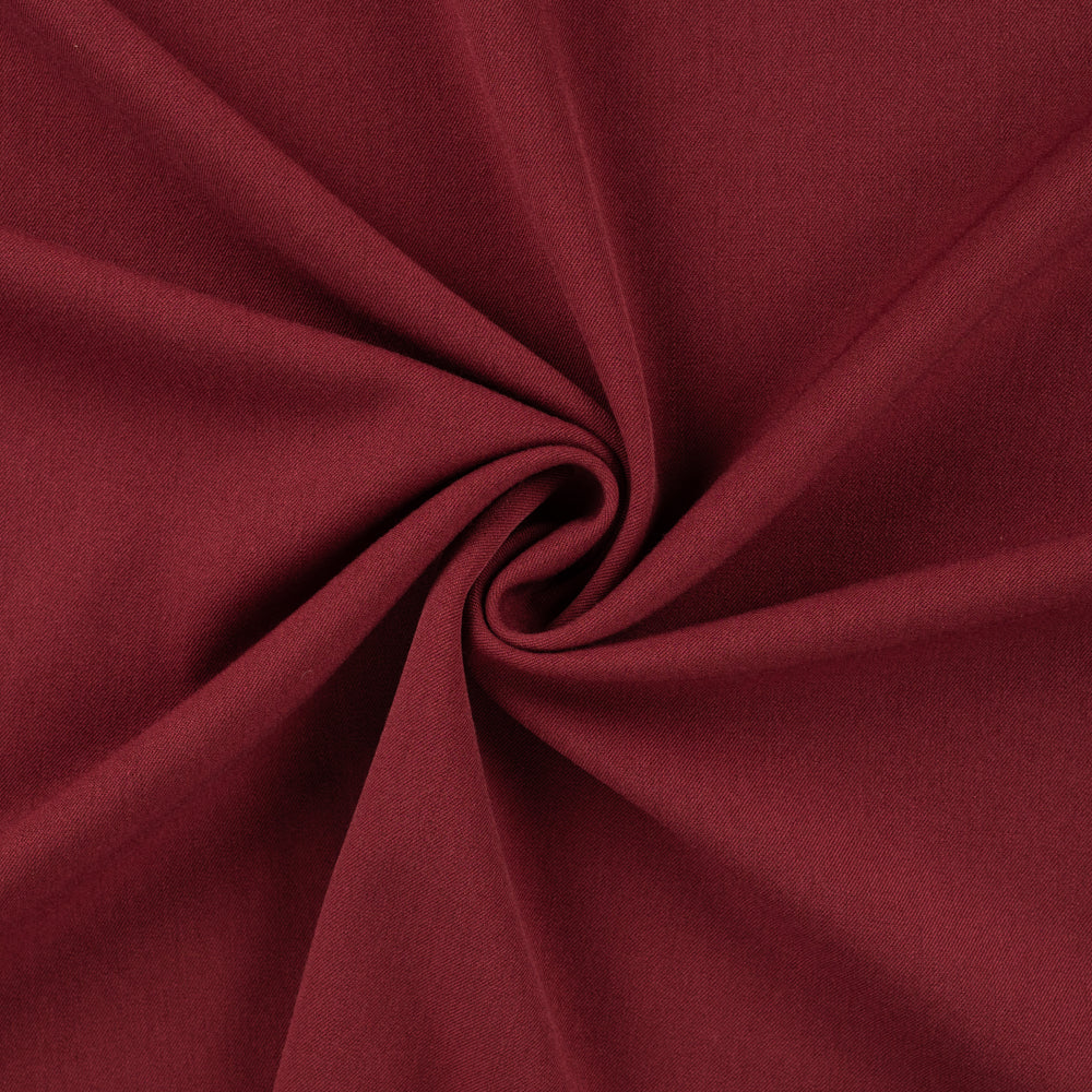 Twill stoff ull touch med 2 vei stretch - Vinrød