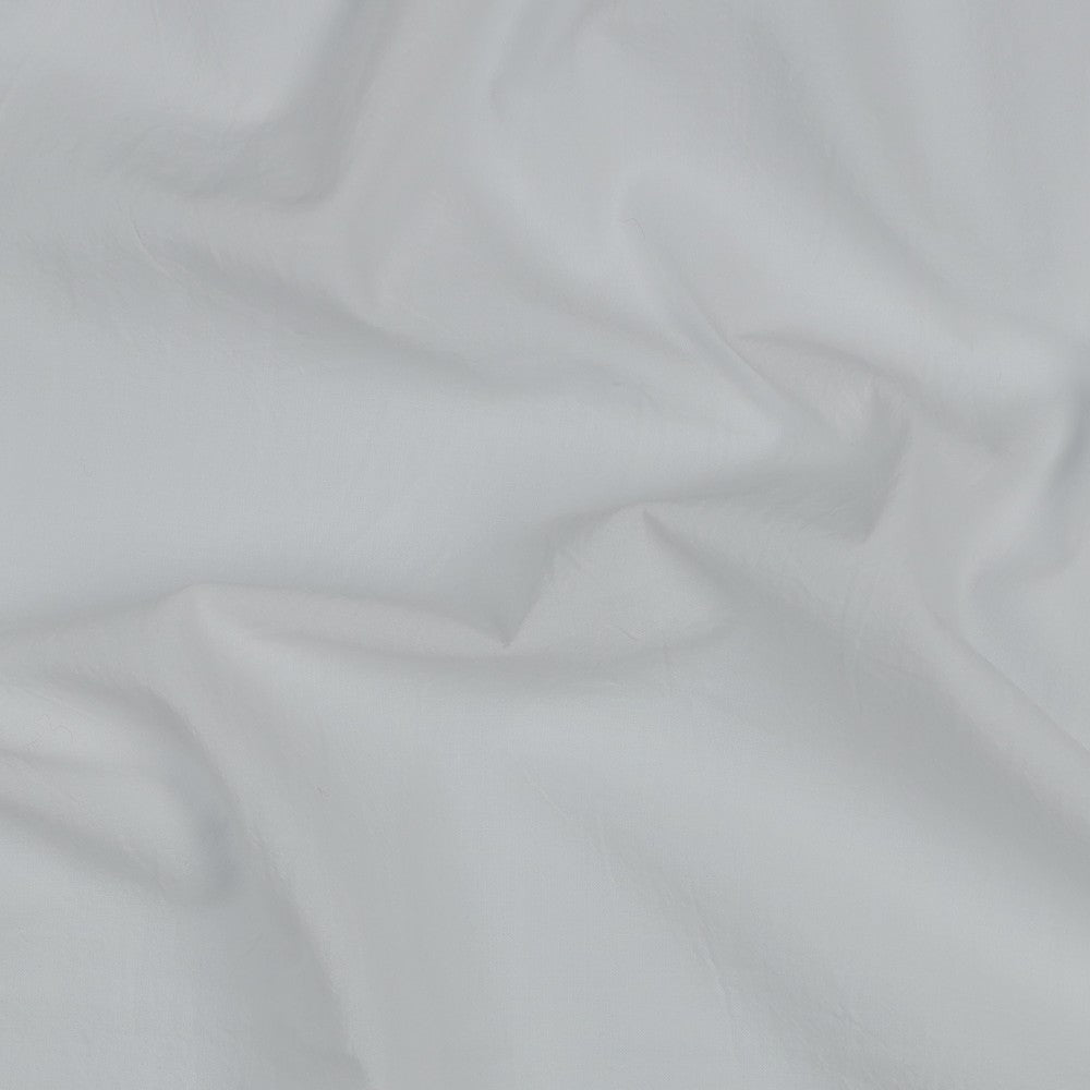 Vasket Bomull - Hvit