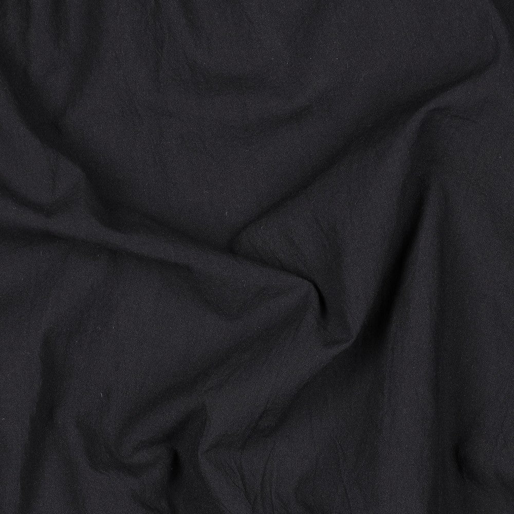 Vasket Bomull - Svart