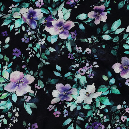 Vevd Viskose - Katty Blomster