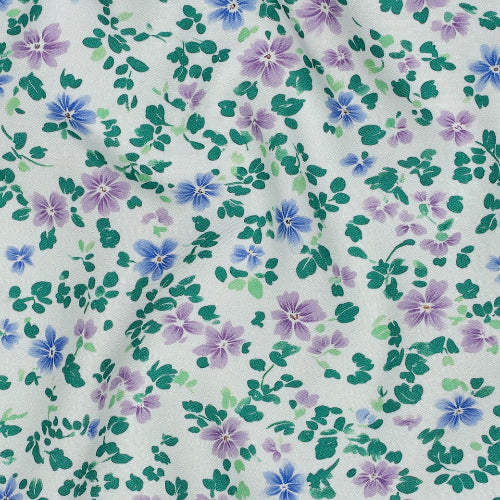 Vevd Viskose - Killy Blomster