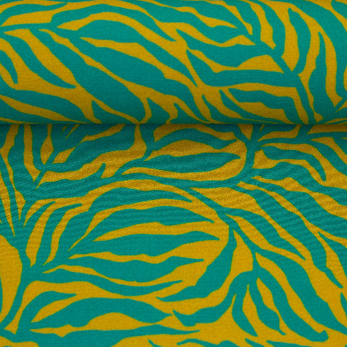 Viskose - Zebra Jungle
