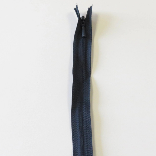 YKK Usynlig Glidelås 20cm (4mm), Mørk blå