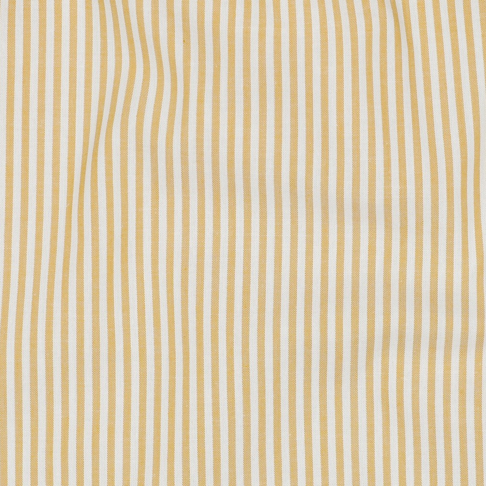 Yarn dyed Bomull - Striper, Oker