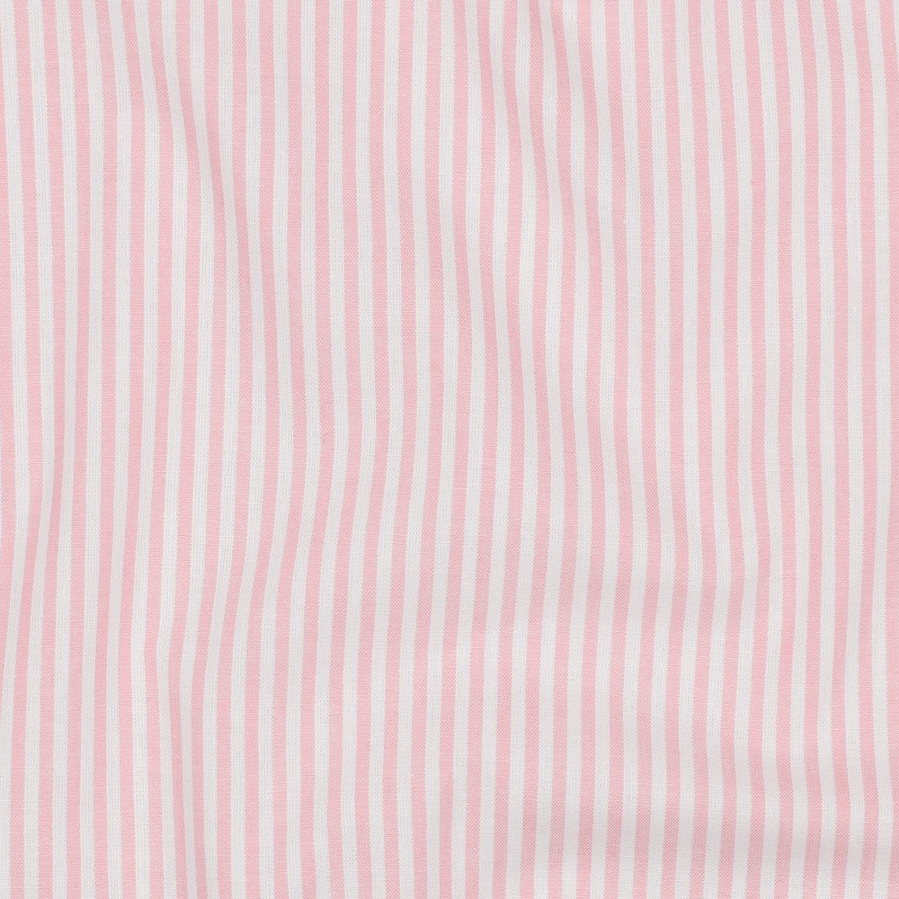 Yarn dyed Bomull - Striper, Rosa