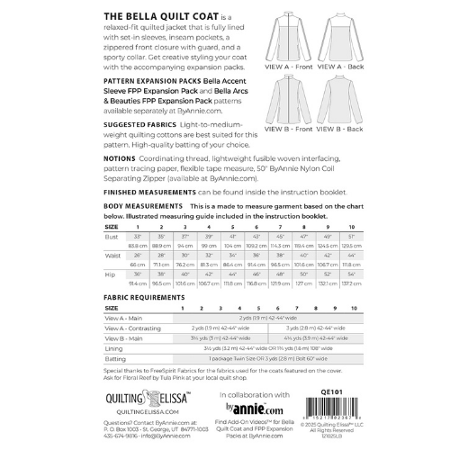 By Annie Bella Quilt Coat