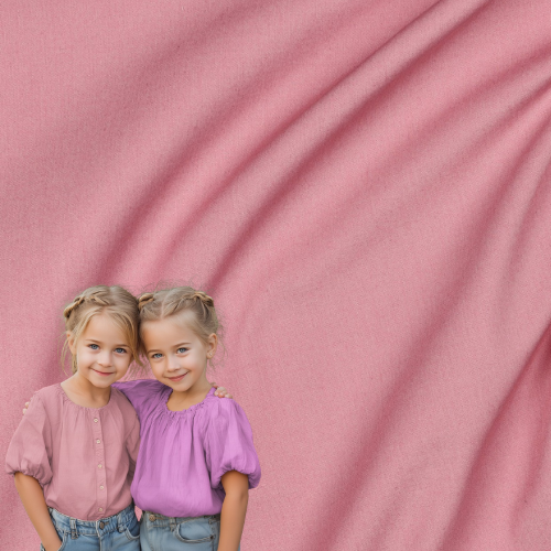 Bomull Candy Cotton - Rosa