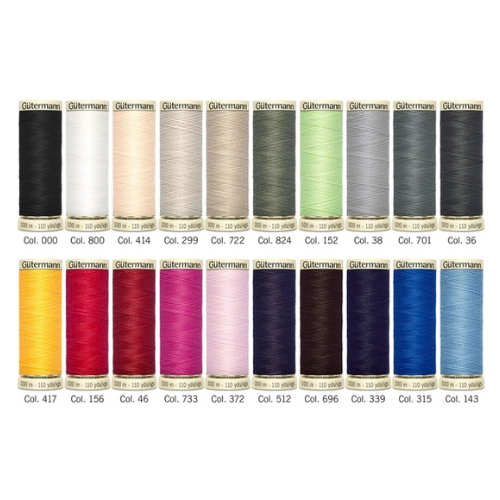 Gutermann Tråd Pakke med 20 sneller