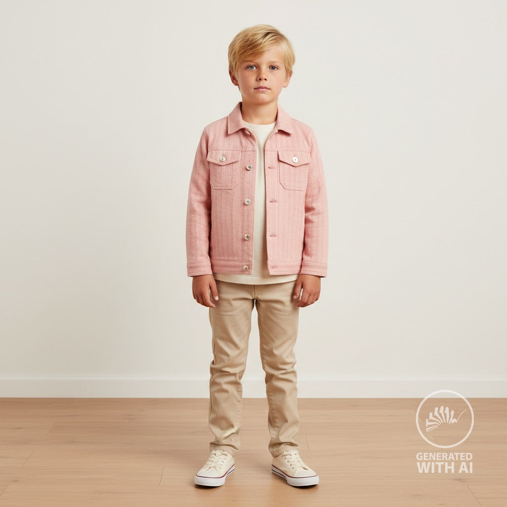 Pointelle Jersey -  Lys rosa