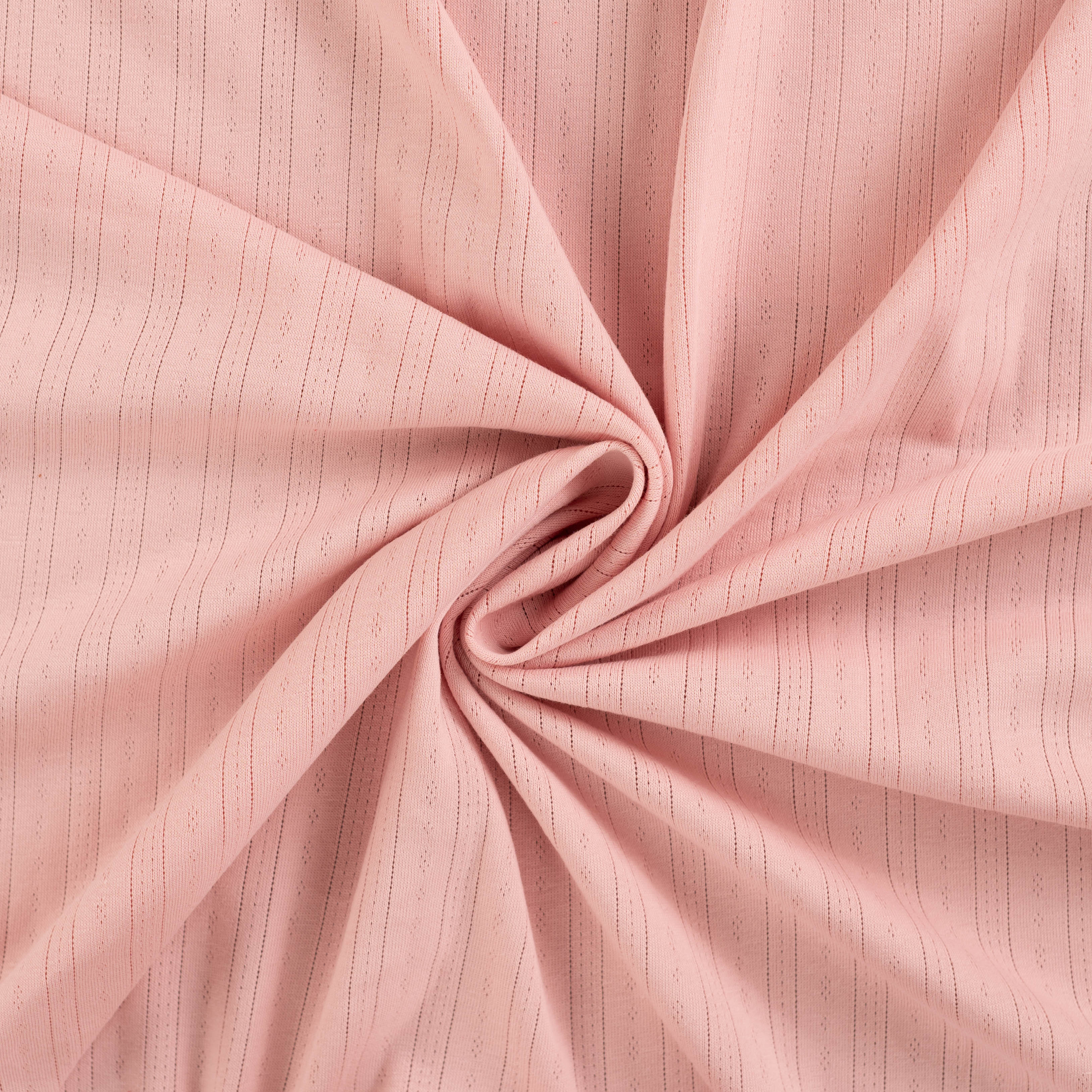 Pointelle Jersey -  Lys rosa