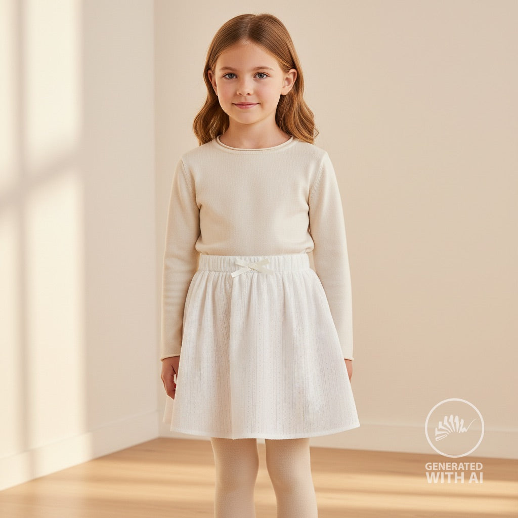 Pointelle Jersey -  offwhite