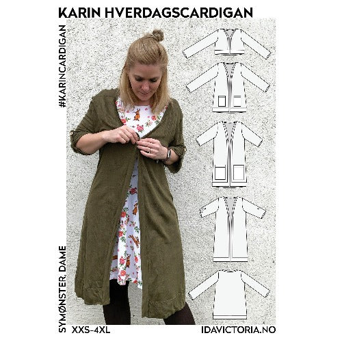 Ida Victoria - Karin Hverdagscardigan (XXS-4XL)