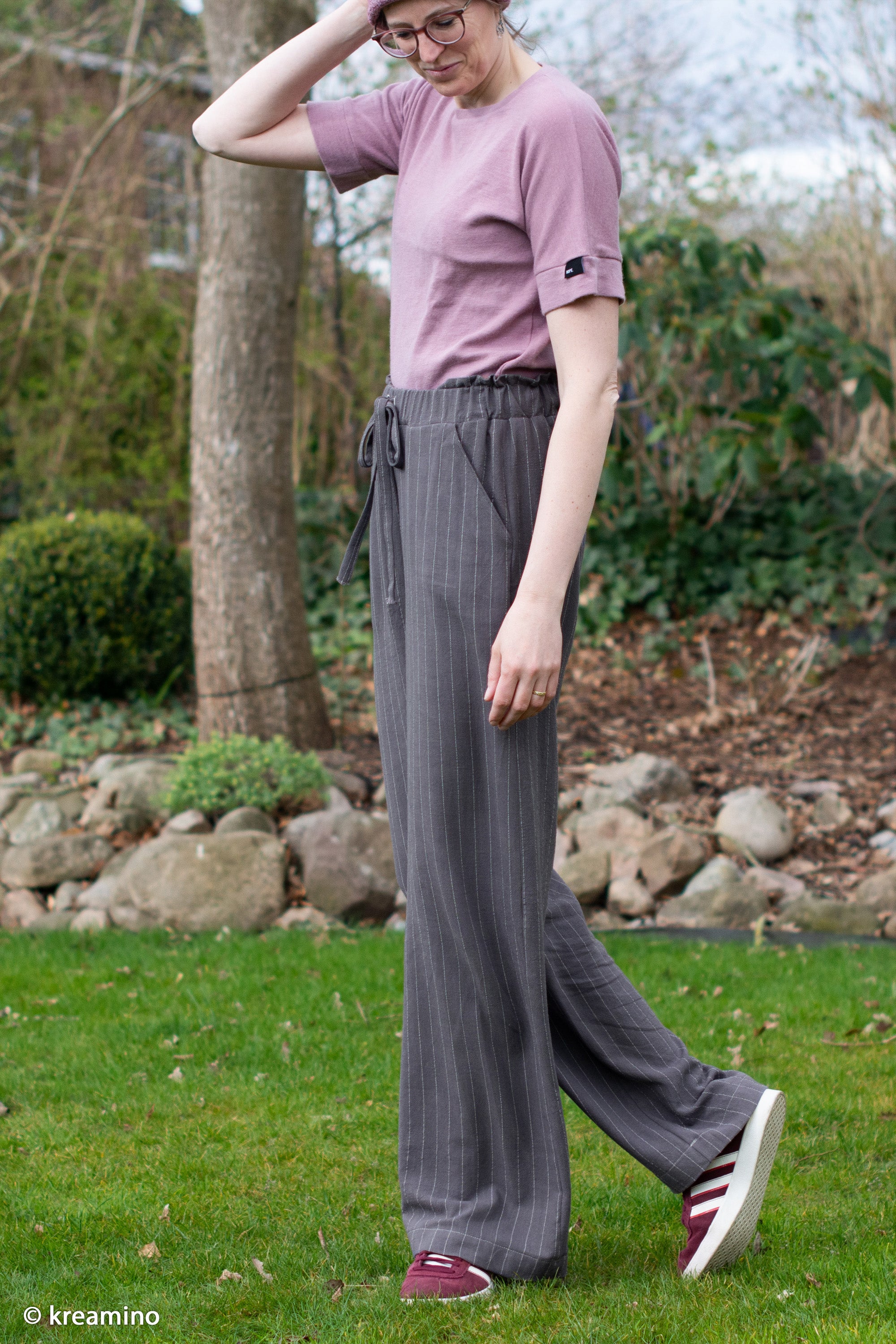 Linen Viskose - Landshut Grå