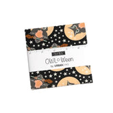 Owl O Ween pakke - Charm Pack 42 stk stoff