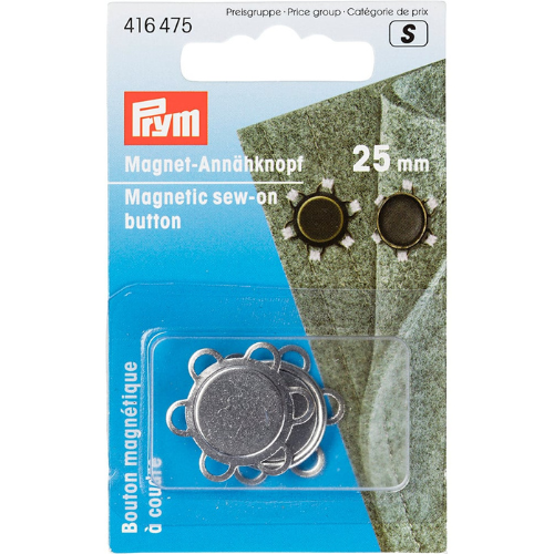 Prym Magnetknapp 25mm, 1stk - Sew-on