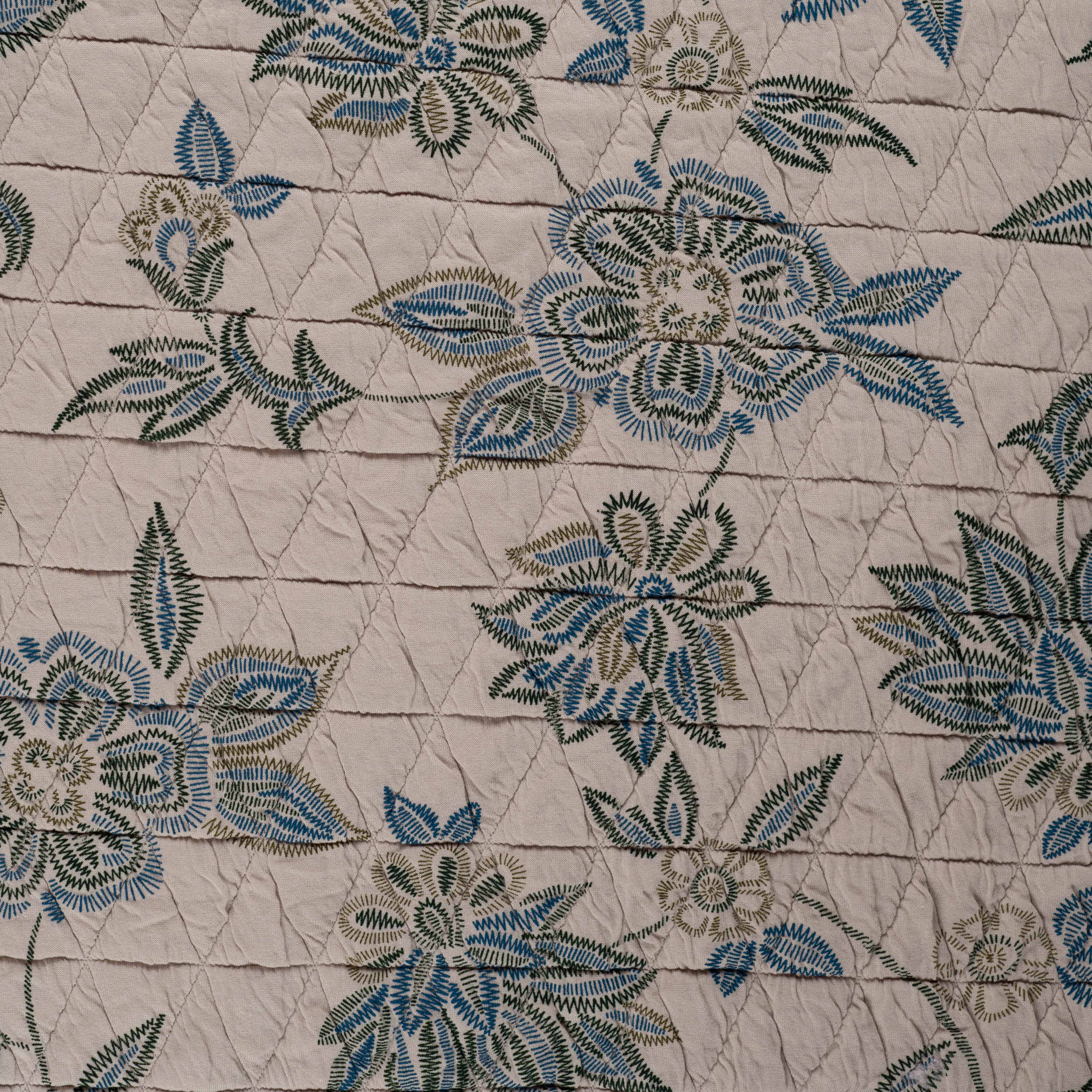 Dobbeltsidig - Quiltet blomster