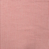 Beklednings Bomull seersucker stripe Elza Rød