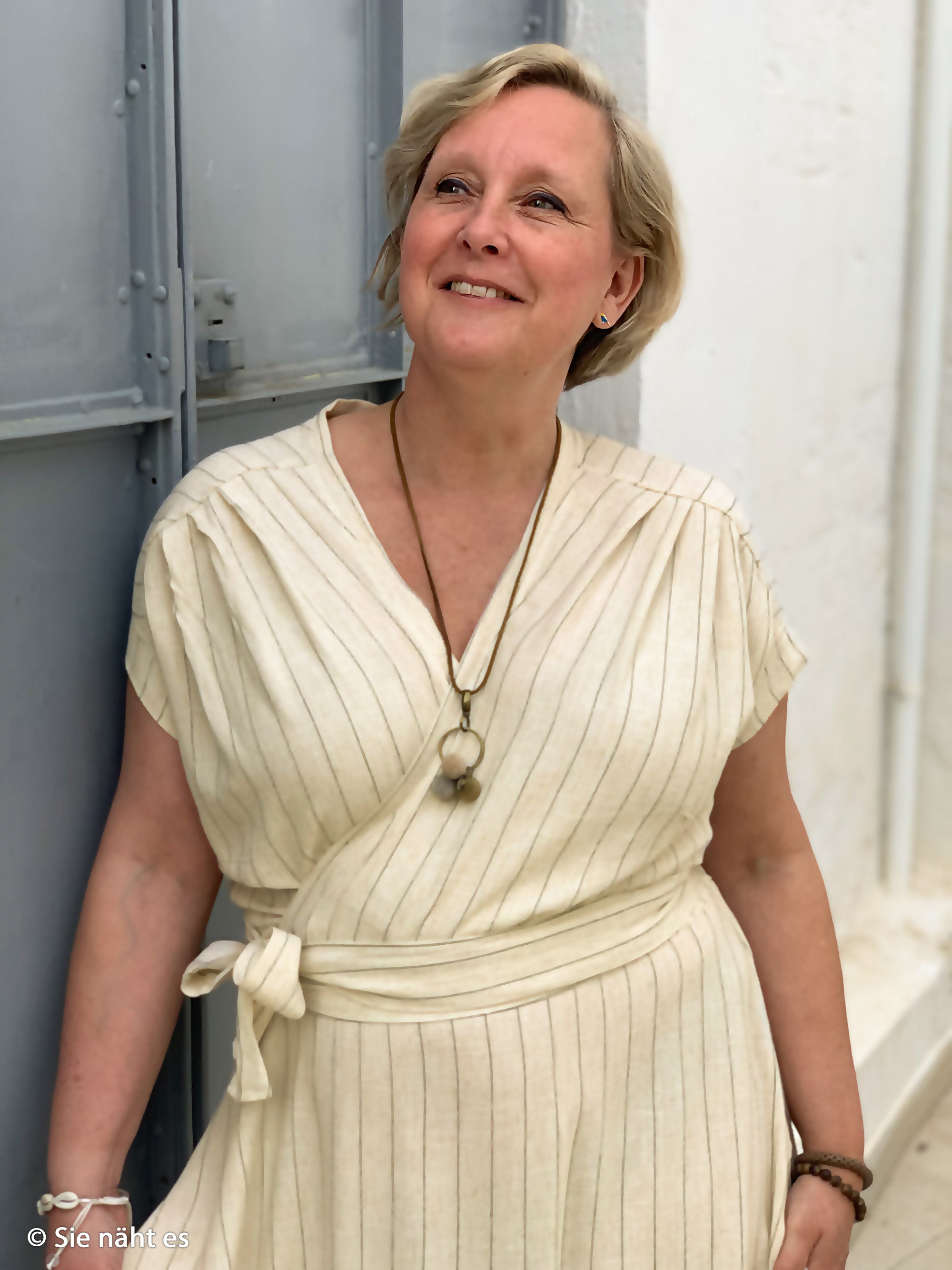 Linen Viskose - Landshut Krem