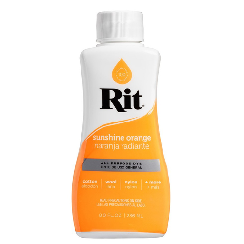 Rit All Purpose Dye Tekstilfarge 236ml – Sunshine Oransje