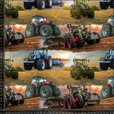 Jersey - Traktorer - røde og blå