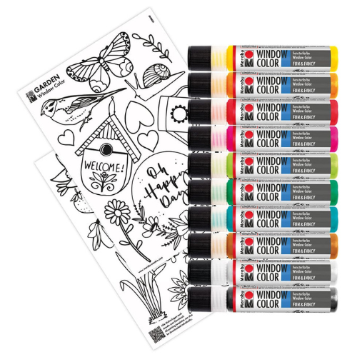 Marabu Window Color Vindusmaling 10x25ml