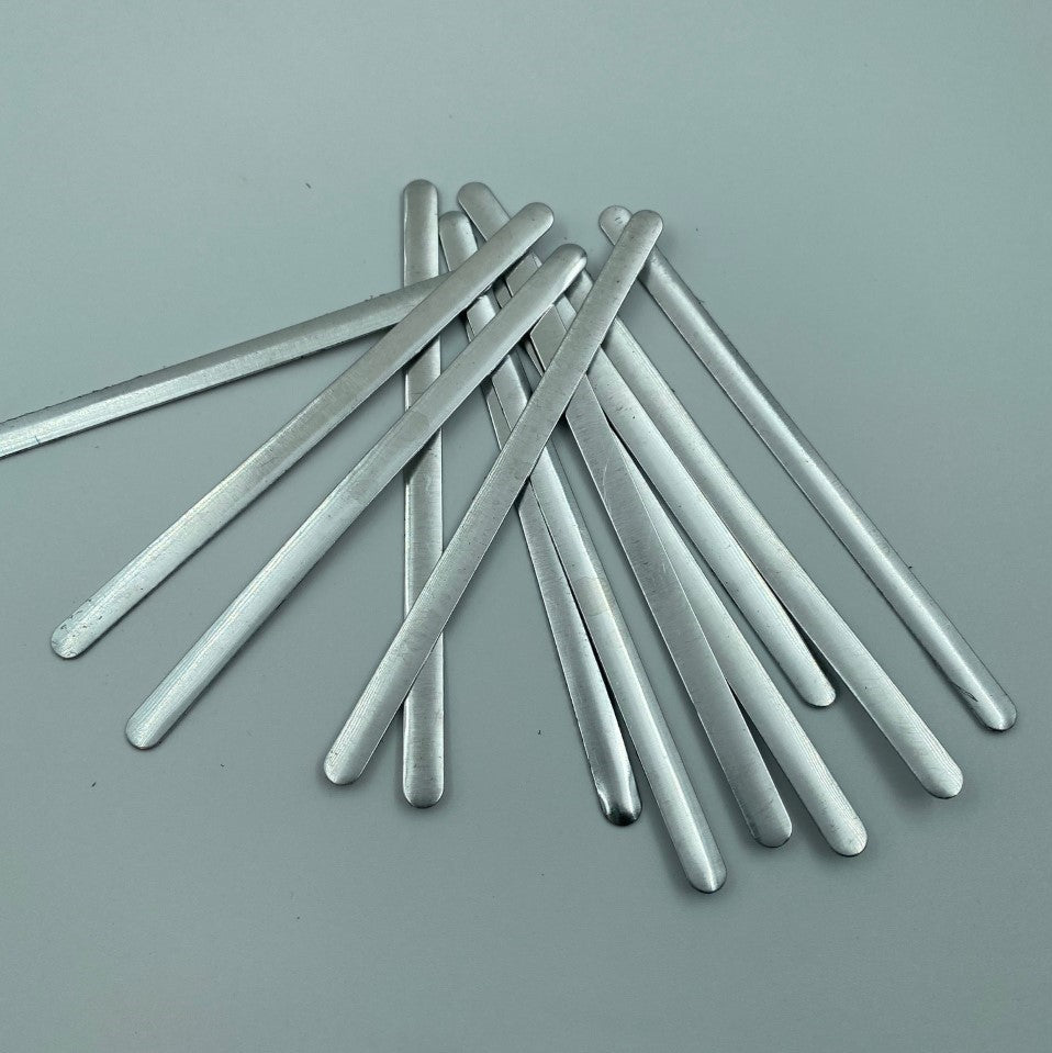 aluminium Nesebøyle! 8cm 10/pk med lim
