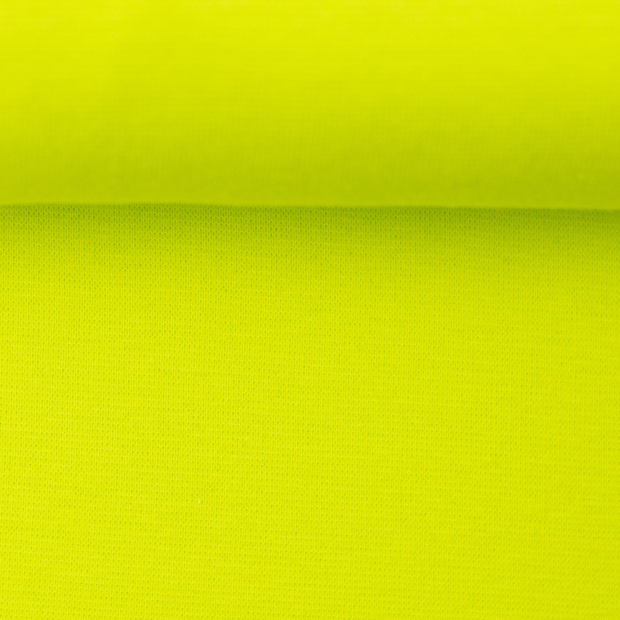 Rundstrikket Ribb - Neon Lime