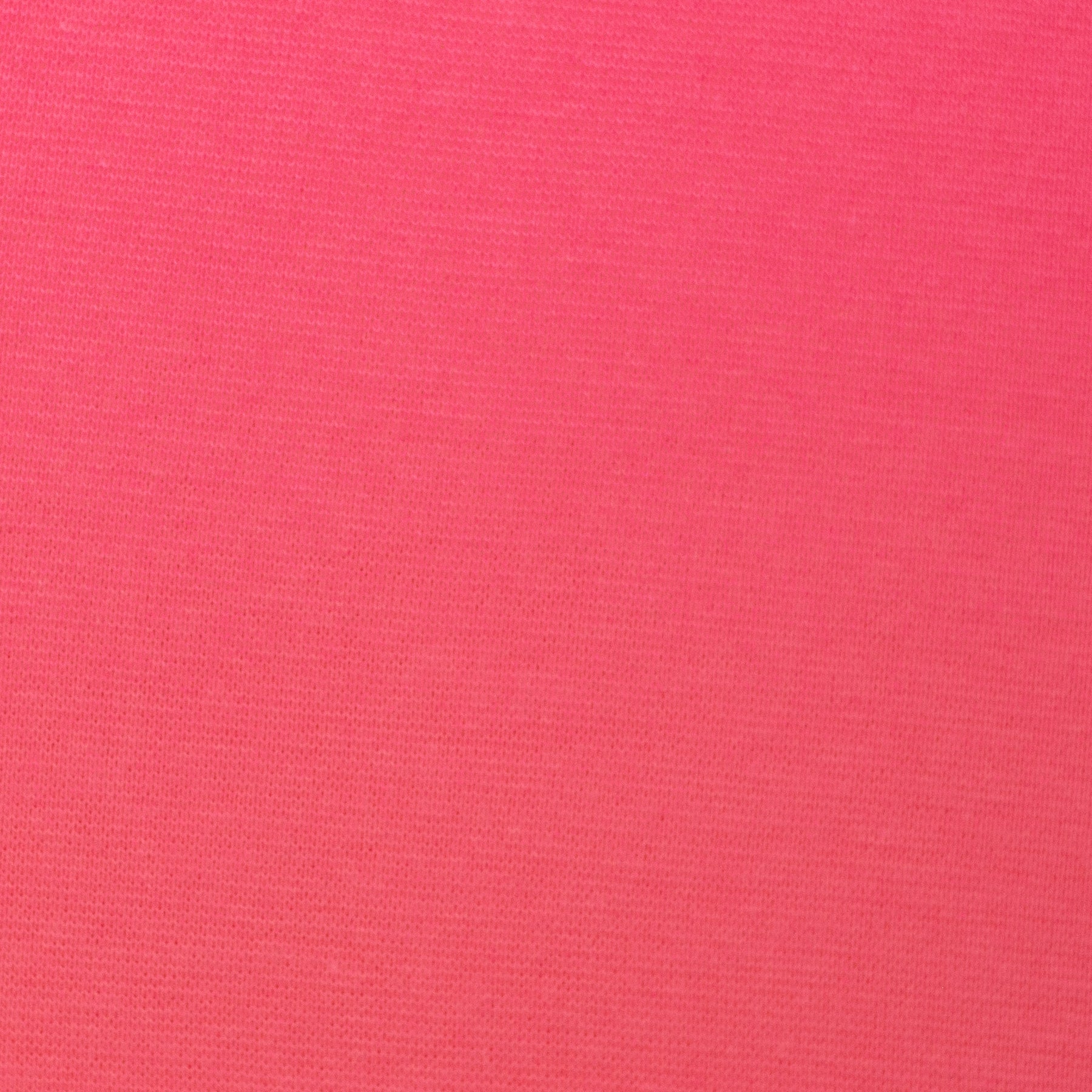Rundstrikket Ribb Neon Rosa