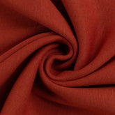 Rundstrikket ribb Mørk terracotta farge:425 2 X 50cm