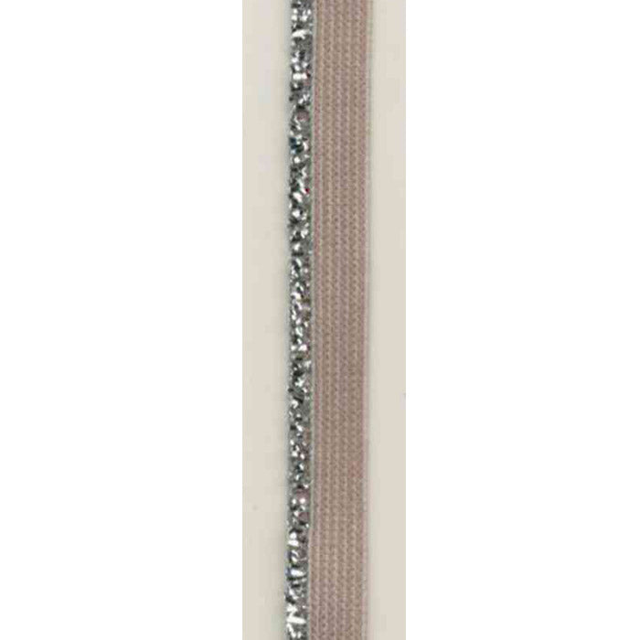 BISEBÅND STRETCH 9 MM Taupe