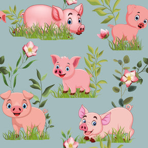 Jersey - Piggy lys mint
