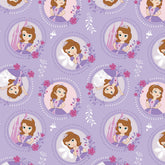 Pastel Lavender Sofia Stoff
